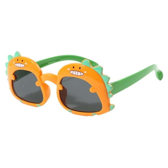 Ettsollp Kids Sunglasses Children Sunglasses Girls Boys Cute Cartoon Dinosaur Glasses Sun Protection Eyeglass Fashion Kids Party Eyewear Accessories Dinosaur