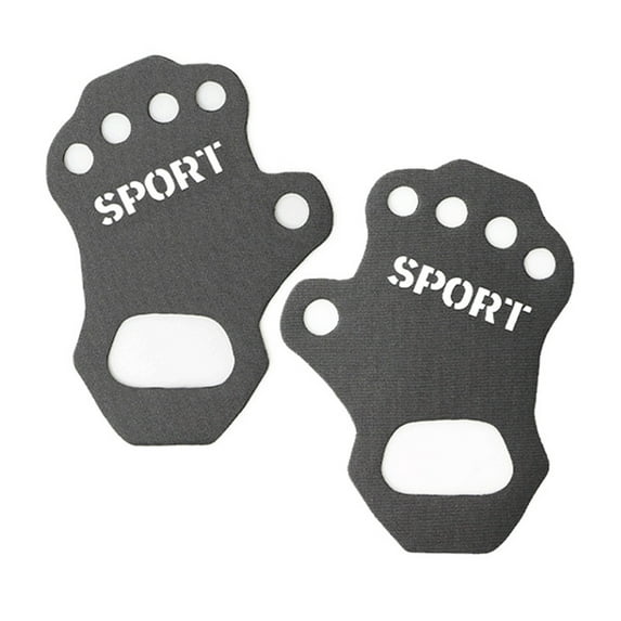 Ettsollp Palm Protector 1 Pair Ultralight Workout Hand Grips Sweat-absorbing Palm Protection for Weight Lifting Pull-ups Gymnastics Gym Gloves Workout Palm