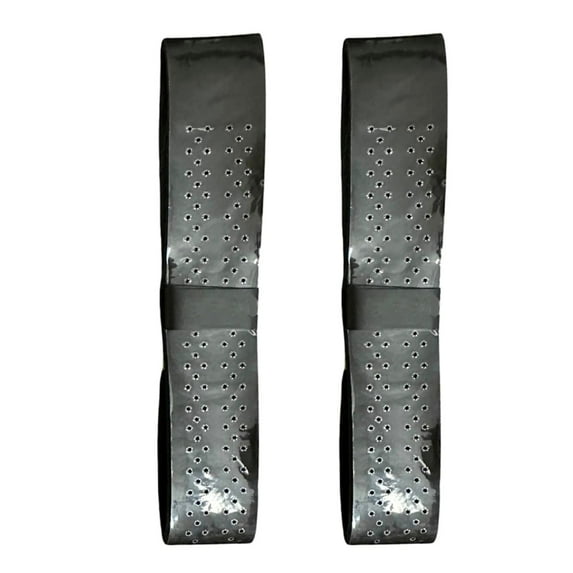 Ettsollp Pickleball Paddle Grip Set 2 Pcs Pickleball Paddle Grip Tape Faux Leather Overgrip Grip Wrap for Pickleball Racket Non-slip Moisture Wicking Paddle