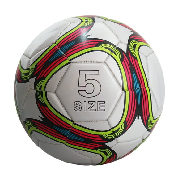 Ettsollp Professional Foot Ball Outdoor Sports Foot Ball for Kids Students Size 3/5 Official Football Waterproof Pvc Elastic Soccer Ball Professional for Exams