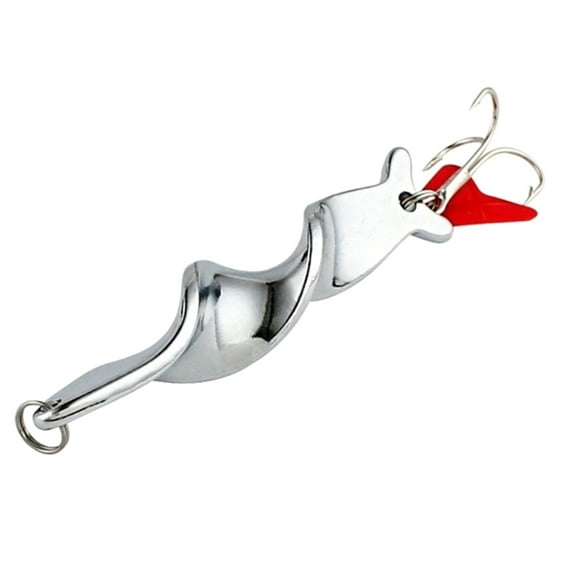 Ettsollp Rotating Zinc Alloy Spinner Hard Baits Fishing Lure Fish Tackle Tools Accessory-28 g