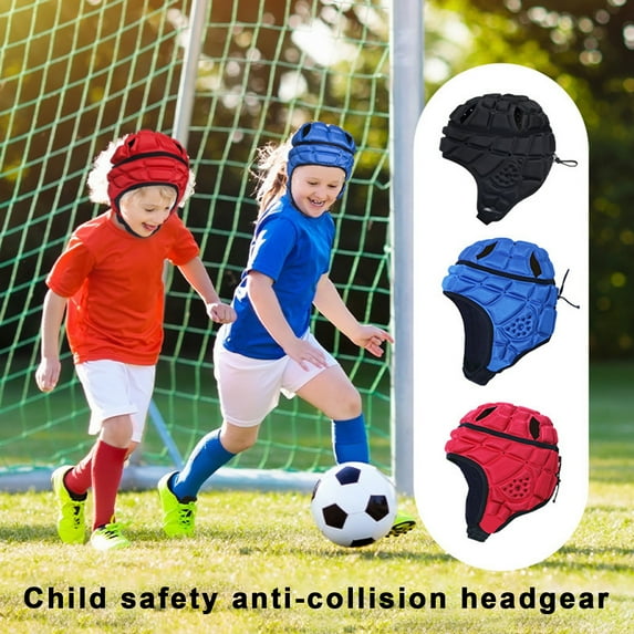 Ettsollp Rugby Helmet Headguard with Adjustable Strap Ultralight Impact-Resistant Soccer Ski Soft Protective Helmet for Kids Youth