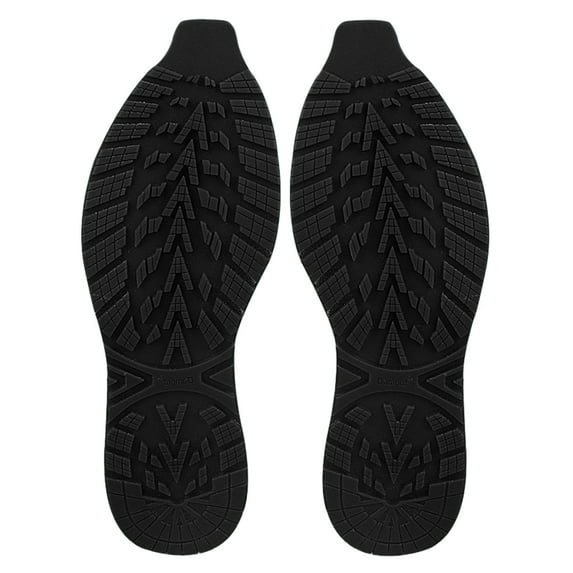 Ettsollp Shoe Out Sole Replacement Rubber Shoe Outsoles 1 Pair Wear-resistant Non-slip Durable Replacement Soles for Shoes Wear-resistant Shoe Out Sole