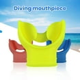 thumbnail image 1 of Ettsollp Silicone Scuba Diving Mouthpiece Food Grade BPA Free Deep Snorkeling Underwater Diving Tongue Guard Mouthpiece Accessories, 1 of 8