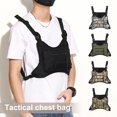 thumbnail image 1 of Ettsollp Sports Chest Bag Waterproof Adjustable Straps Men Women Outdoor Cycling Running Workouts Vest Pouch Hiking Travel Chest Pack, 1 of 8