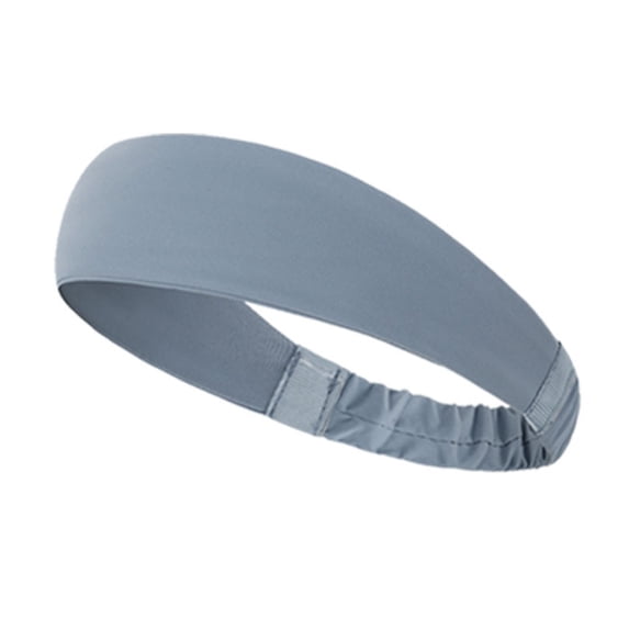 Ettsollp Sports Headband Men Women Running Headband Solid Color Elastic Fashion Workout Headband Moisture Wi-cking Breathable Gym Sweat Band Fitness Yoga