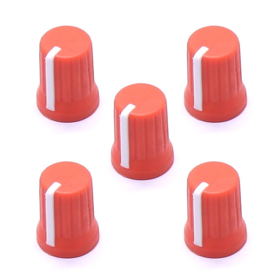 Ettsollp Universal Rotary Knobs 5pcs Universal Eq Rotary Knob Replacement Wear Resistant Mini Size Simple Installation Rotary Knobs