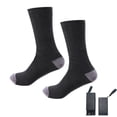 thumbnail image 1 of Ettsollp Usb Heated Socks 1 Pair Usb Rechargeable Battery Heated Socks Quick Heating 3 Temperature Adjustable Stretchy Washable Winter Electric Foot Warmers, 1 of 8