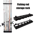 thumbnail image 1 of Ettsollp Wall Mount Fishing Rod Holder 6/8 Holes Multi-function Vertical Horizontal Fishing Pole Display Storage Rack Organizer Stand Fishing Accessories, 1 of 8
