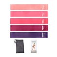 thumbnail image 1 of Ettsollp Yoga Stretch Band 5pcs Yoga Resistance Band Set Strength Training Tension Band for Men Women Body Stretching Elastic Band for Home Gym Fitness, 1 of 8