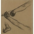 thumbnail image 1 of Etude de bras et de pieds Poster Print by Pierre Puvis de Chavannes (18 x 24), 1 of 1