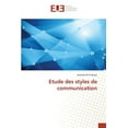 thumbnail image 1 of Etude des styles de communication (Paperback), 1 of 1