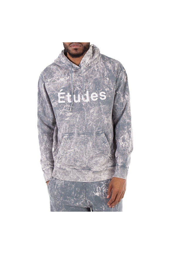 Klein Logo Print Hoodie, Size X-Small
