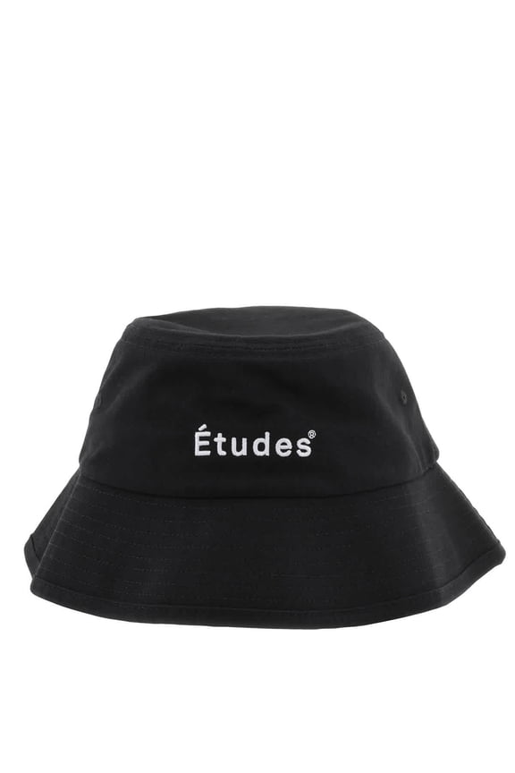 Logo Bucket Hat in Black