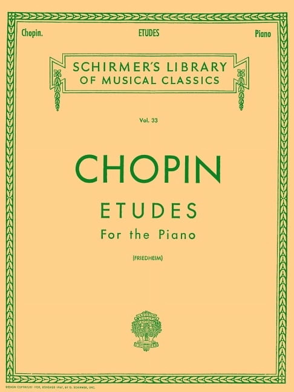 Chopin: The Ultimate Piano Collection: Schirmer Library of