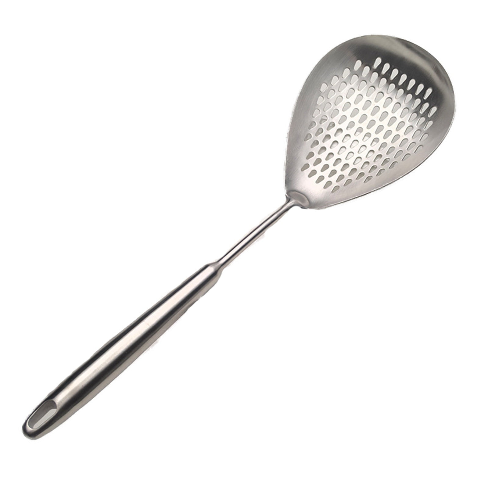 Etuzhy Stainless Steel Large Leaky Spoon – Purpose Kitchen Long Handle Durable & Practical Easy