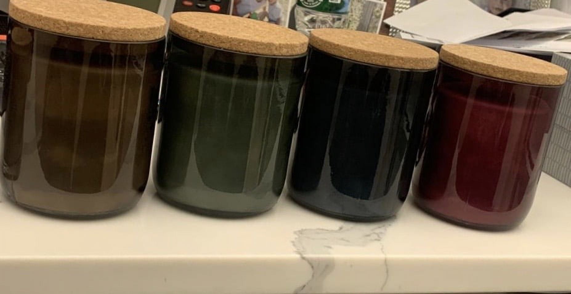 Etymology Large Wine Candle With Cork Lid 19.75OZ - Mineral