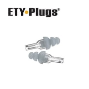 Etymotic Research ER20 High-Fidelity Earplugs Concerts, Musicians, Airplanes, Motorcycles, Sensitivity and Universal Hearing Protection - Standard, Clear Stem w/ Frost Tip