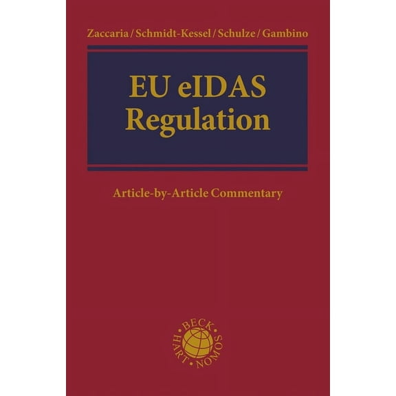 Eu Eidas-Regulation: Article-By-Article Commentary (Hardcover)