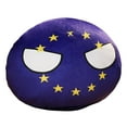Eu/Germany/UK/Italy Throw Pillow Polandball Countryballs Eu/Germany/UK