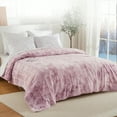 thumbnail image 1 of EuKer Queen Size Electric Blanket Dual Control, Fast Heating Blankets with 10 Heating Levels & 10 Hours Auto Off, 84" x 90", Pink, 1 of 9