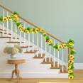thumbnail image 1 of Euahivb Artificial Sunflower Hanging Garland Faux Trailing Flower Vine for Indoor Wall Home Living Room Decor Summer Spring Seasonal Wedding Holiday Party Supplies, 1 of 6