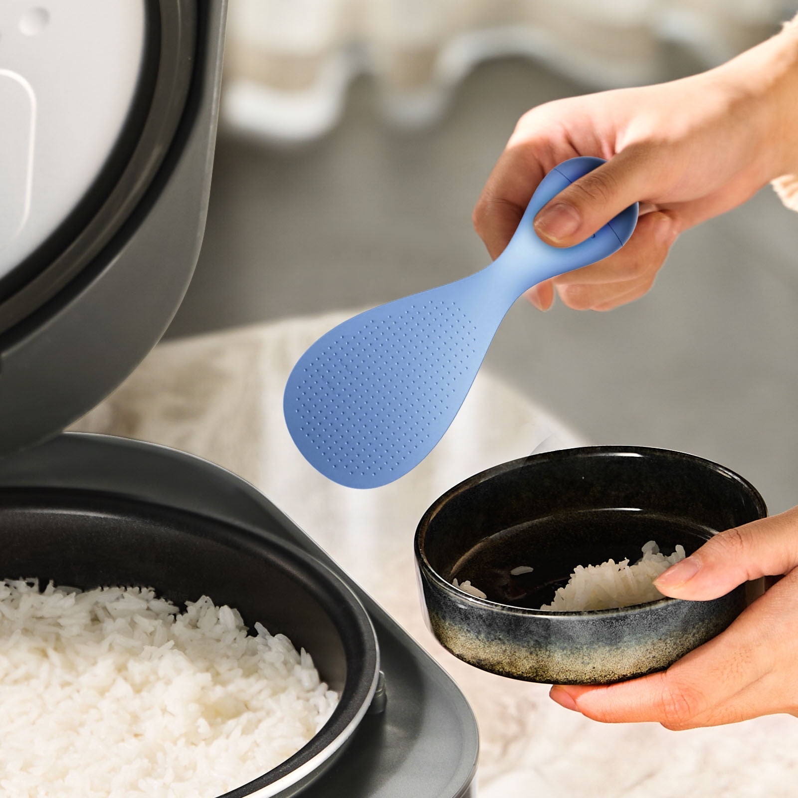 Euahivb Kitchen Supplies Tumbler Rice Spoon Tumbler Rice Spoon Heat ...