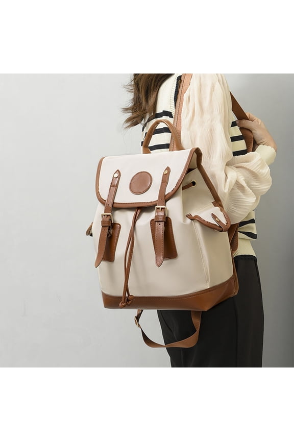 Women Daily Backpack with Multi Zipper Storage Slots Organize Personal Items for City Shopping Casual Strolls Short Trips and Daily Social Outings, Day Pack