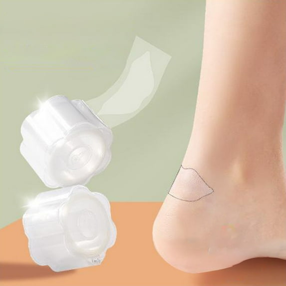 Euaioeiu Anti Friction Foot Patch Roll,Invisible Blister Prevention Tape for High Heels,Sweatproof Cushioning Strips for Shoes,Comfortable Adhesive Bandage for Women,Daily Wear and Special Events