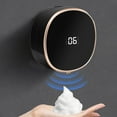 thumbnail image 1 of Euaioeiu Automatic Soap Dispenser Touchless Wall Mounted Smart Sensor Hands Free with Adjustable Speed and Digital Display for Kitchen Bathroom Office Restroom Commercial Public Use, 1 of 8