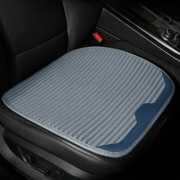 Euaioeiu Breathable Mesh Car Seat Cushion with Cooling Airflow Holes, Universal Fit Ventilated Gel-Infused Comfort Pad for Office Chair, Gaming, Long Distance Driving and Commuting