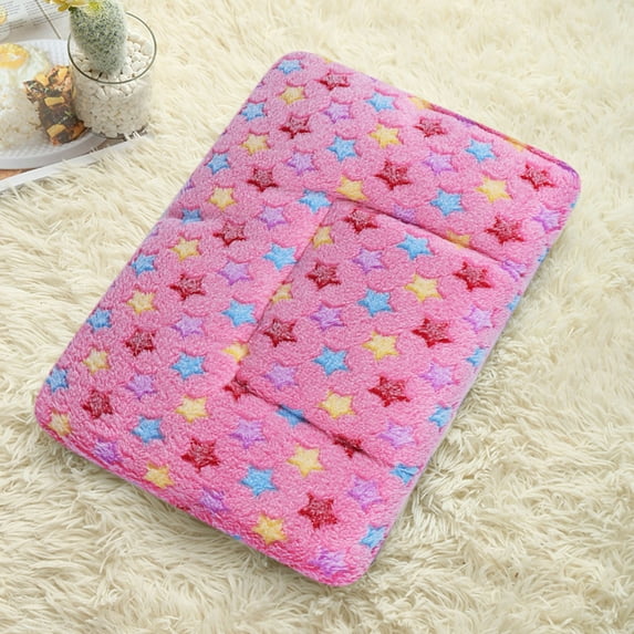Euaioeiu Calming Pet Bed for Dogs and Cats, Anxiety Relief Anti Stress Donut Cuddler, Plush Flannel Faux Fur Washable Non Slip, Cozy Sleeping Mat for Crate Sofa Floor Travel Indoor Use