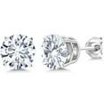 thumbnail image 1 of Euaioeiu Clearance Stud Earrings, Hypoallergenic Cubic Zirconia Earrings Stainless Steel Earrings, 1 of 4