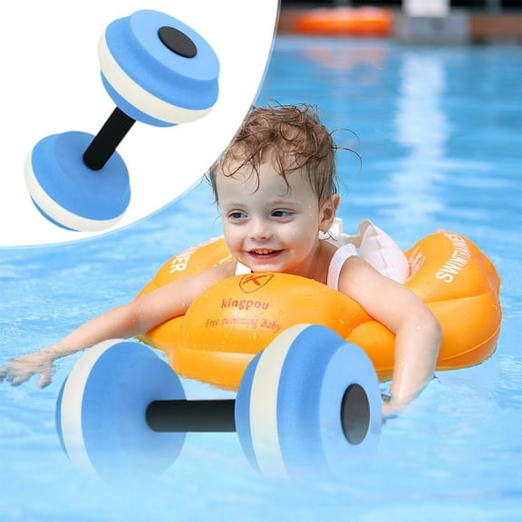 Euaioeiu Floating Dumbbells for Water Fitness, Aqua Yoga & Sensory Therapy, Lightweight Swim Training Gear for Pool Exercise and Hydrotherapy