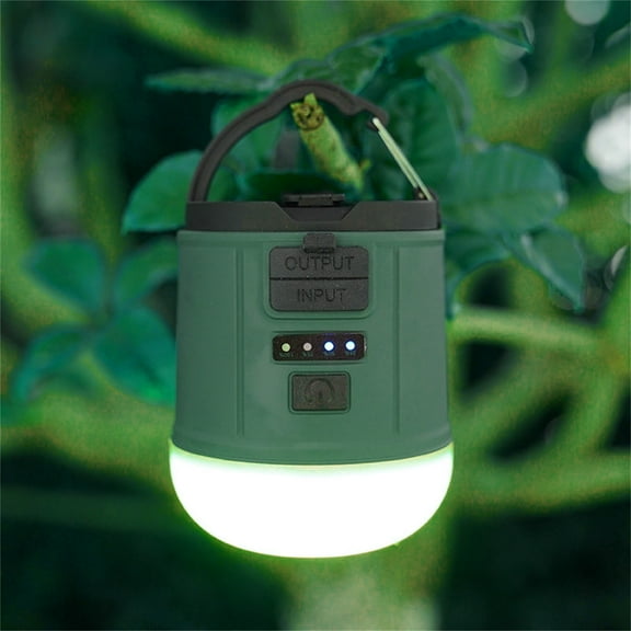 Euaioeiu Hand Crank & USB Rechargeable Camping Lantern with Flashlight, Portable Power Bank for Emergency, Outdoor Hiking, Power Outage, and Survival Gear