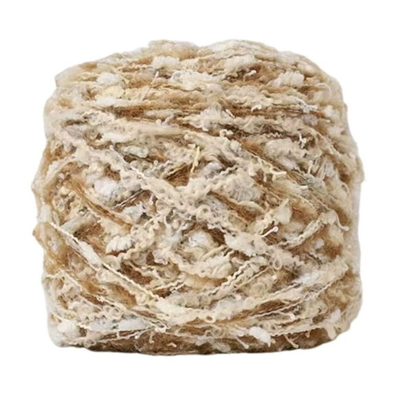 Euaioeiu Hand Spun Art Yarn for Knitting,Chunky Soft Wool Roving,Eco-Friendly DIY Craft Supplies,Hand-Dyed Multicolor Blends,Perfect for Making Cozy Winter Scarves,Warm Hats,and Unique Tote Bags