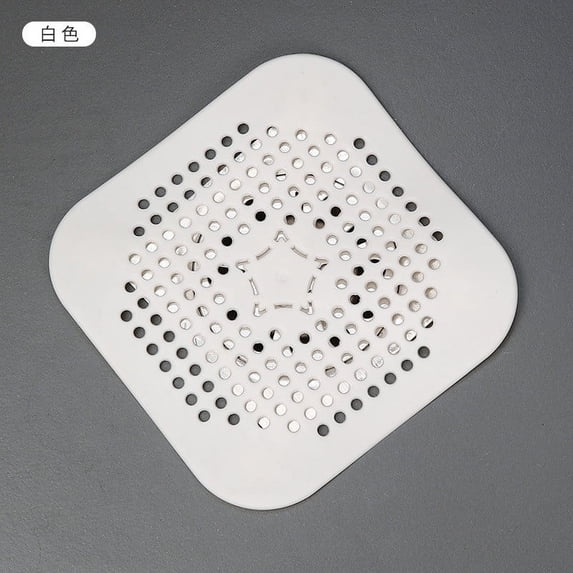Euaioeiu Kitchen Sink Drain Cover, Hair Catcher & Odor Filter, Heavy Duty Stainless Steel Mesh Grate with Anti-Clogging Design for Bathroom Shower Tub and Laundry Room Floor Drain Protection