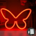 thumbnail image 1 of Euaioeiu LED Neon Sign Wall Decor with Remote Control, USB Powered Bedroom Light for Girls Room, Dorm, Party, Wedding, Birthday, Christmas Gift, 1 of 3