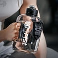 thumbnail image 1 of Euaioeiu Large Capacity Water Bottle with Straw and Handle, Insulated Tumbler for Gym Sports Travel Hiking, Leakproof BPA-Free Plastic Space Pot, Motivational Fitness Drinkware for Men Women Adults, 1 of 8