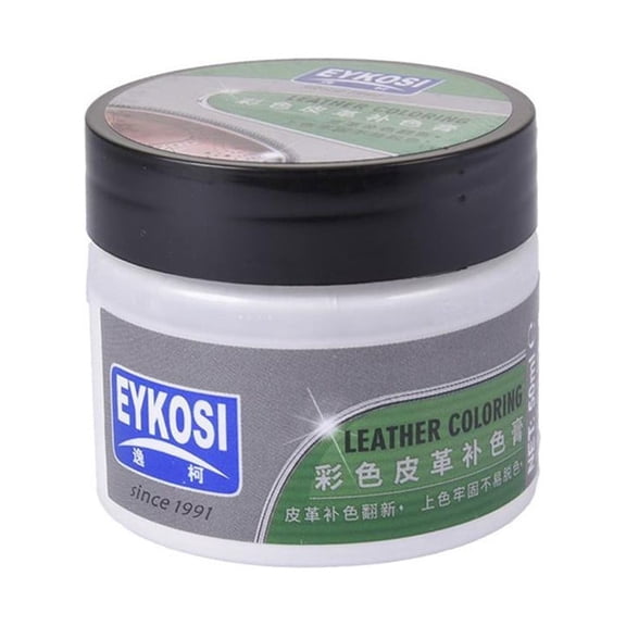 Euaioeiu Leather Repair Kit, Color Restorer Paste for Furniture Car Seats Sofa Handbags Shoes, Scratch Filler Cream, Vinyl Upholstery Restoration, Quick Dry Non Toxic Formula, Easy Application Kit