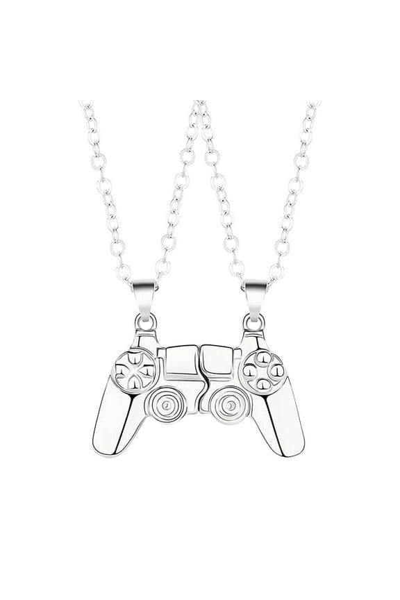 Magnetic Couple Necklace Set for Valentine's Day Gift, His and Hers Matching Love Jewelry, Romantic Anniversary Present for Boyfriend Girlfriend, Couples Gifts for Him Her