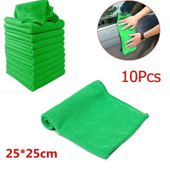 Euaioeiu Microfiber Cleaning Cloths Auto Detailing Towels Premium Soft Wash Mitts Duster for Car Wash Home Kitchen Glass Surfaces Electronics Care