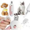 thumbnail image 1 of Euaioeiu Pet Nail Clippers with Nail File, Safe Lock & Guard, Spring Loaded Scissors for Small Dogs Cats Trimming Grooming Kit, 4.72 Inch Stainless Steel Blade, Home Pet Care Essential, 1 of 6
