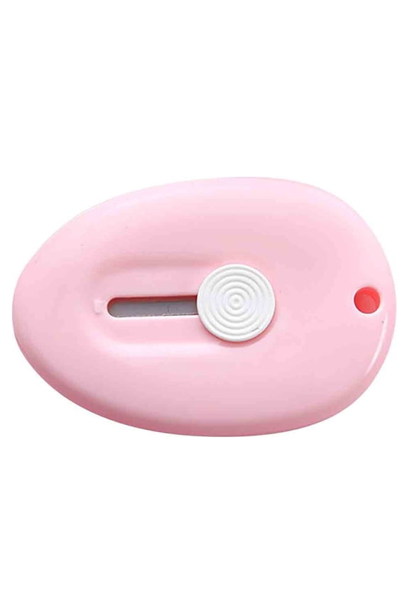 Portable Utility Knife with Keychain, Mini Pocket Safe Cutter for Envelopes Packages Mail Opening, Ergonomic Design Compact Tool for Office Home Travel Camping Outdoor Daily Use