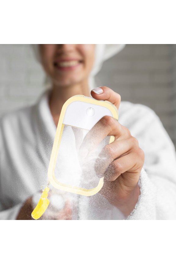 Refillable Perfume Travel Spray Bottle Leakproof Portable Slim Card Design with Keychain for Women Men On The Go Gym Office Travel Essentials Fragrance Atomizer