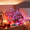 thumbnail image 1 of Euaioeiu Romantic Rose Tree Lamp with 24 LED Warm White Lights, USB Powered Night Light for Bedroom Decor, Valentine's Day Party, Home Ambiance, 182 Inches Tall, 1 of 6