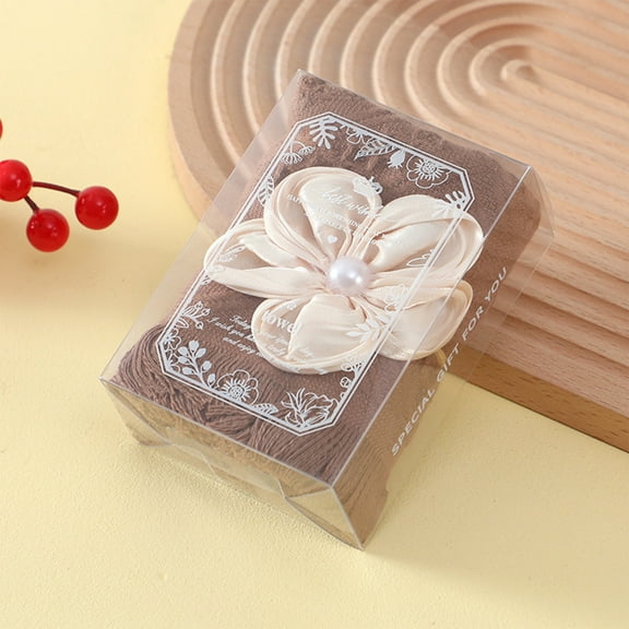 Seyotauo Shower Favors Tassel Towel Gift for Guests Bulk Soft Cotton Hand Towels with Bow and Thank You Card for Wedding Bridesmaid Proposal Gifts Birthday Souvenir Supplies