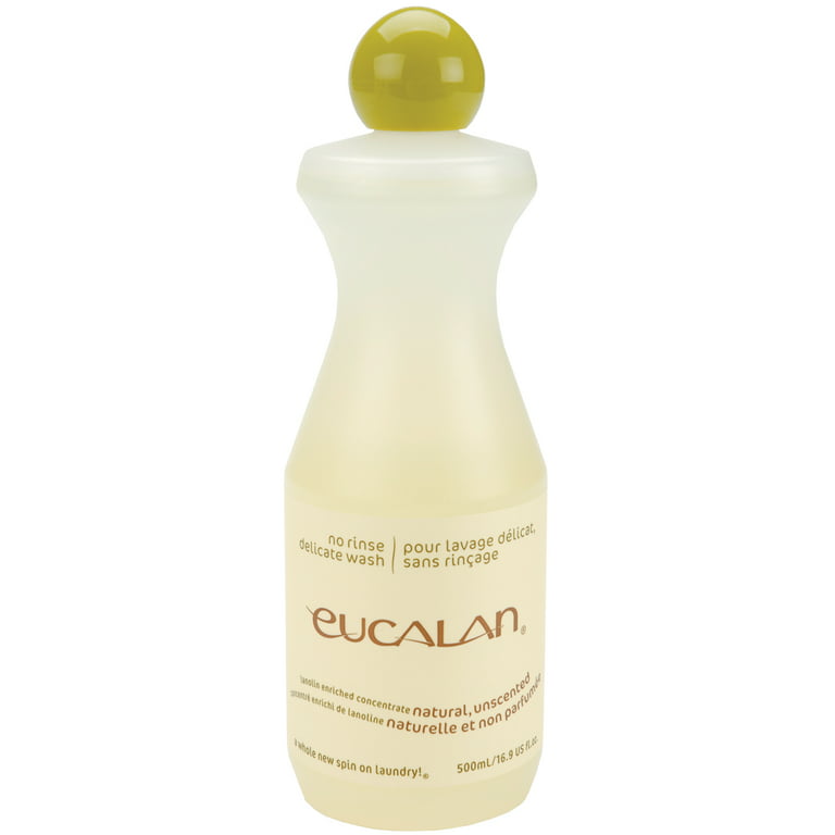 Eucalan Fine Fabric Wash, 3.3 Ounce, Size: Medium, Clear