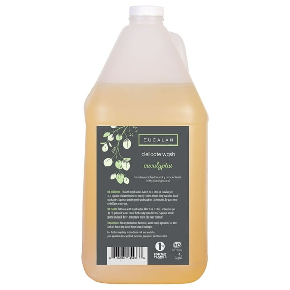 Eucalan Fine Fabric Wash 1gal-Eucalyptus