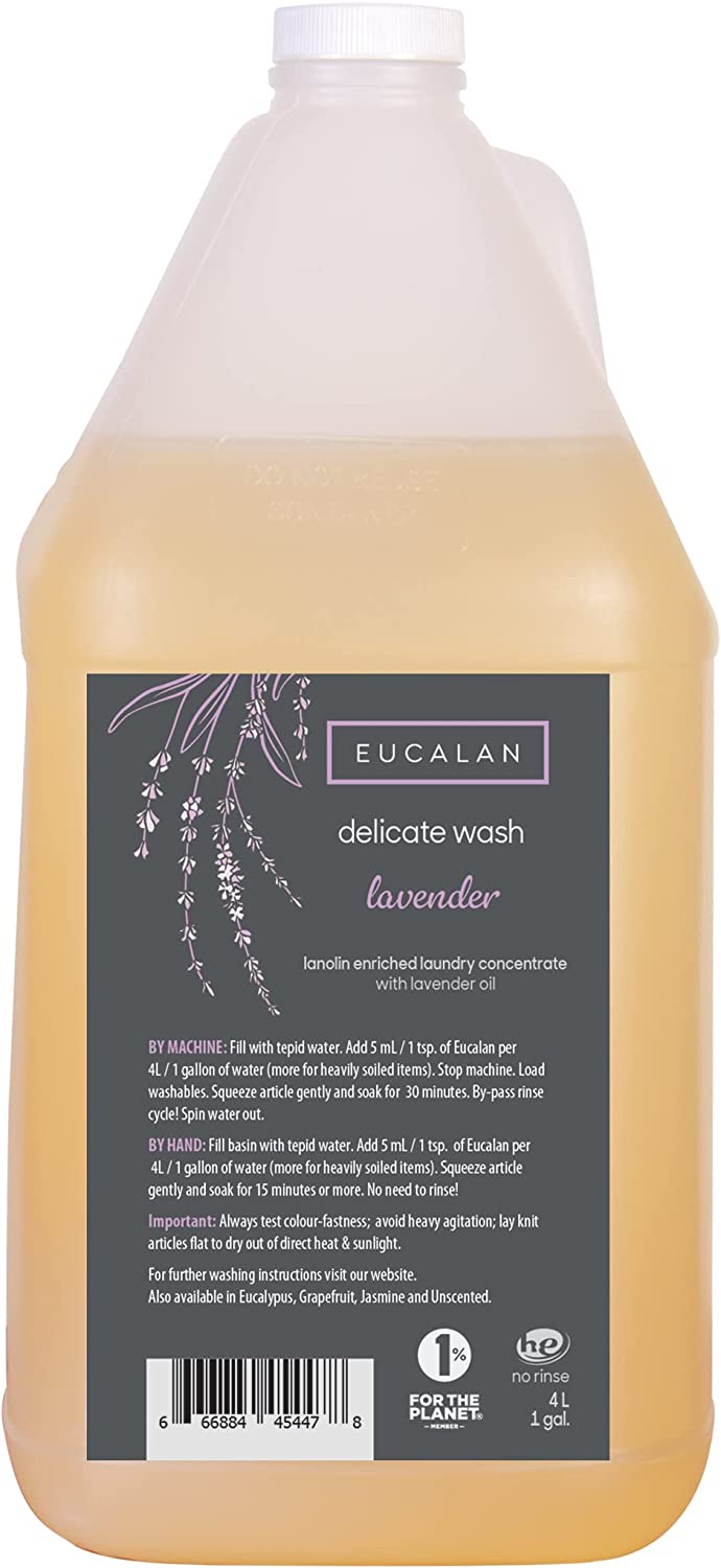 Eucalan Fine Fabric Wash – Wollwaschmittel, Grapefruit-Duft, 3.3 Oz (97.5 Ml), Ohne Spülen
